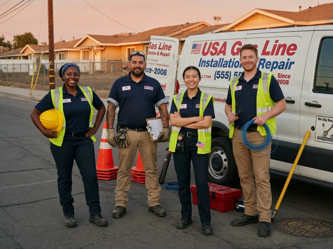 Gas Line Installation company in Dakota City, NE